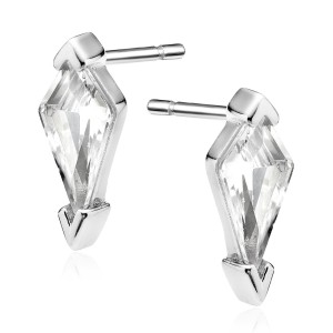 Cercei argint cu piatra DiAmanti Z1721E-DIA (Argint 925‰ 1,6 g.)